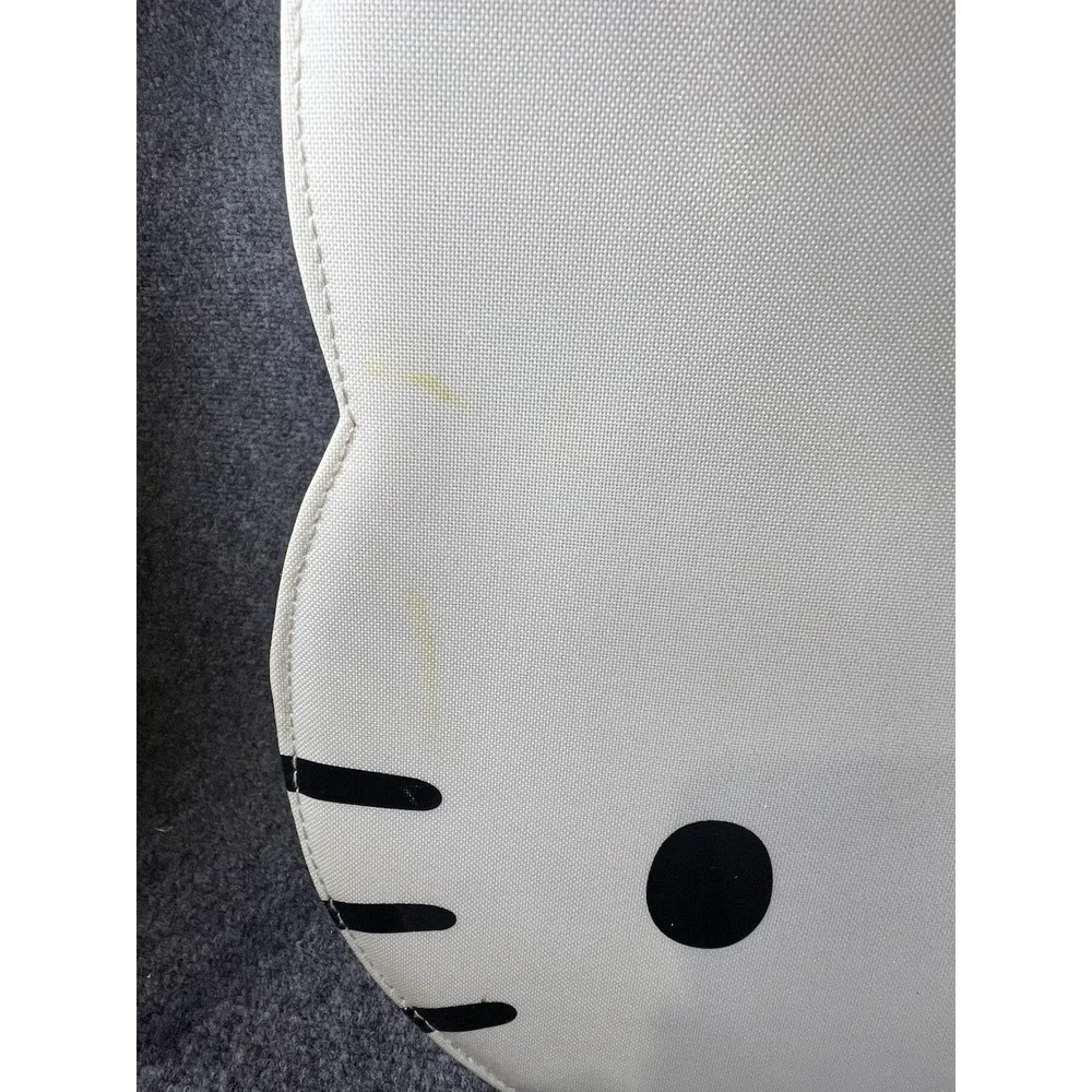 Hello Kitty‎ Face Rolling Vinyl Travel Bag 18x14.5 by Sanrio ***Rare Find ***